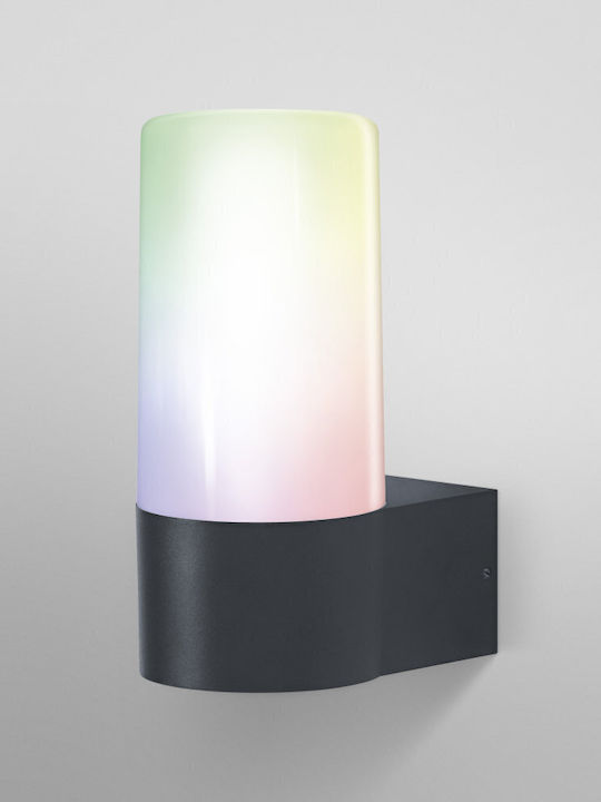 Ledvance Επιτοίχια Εξωτερική Πλαφονιέρα LED IP44 10W με Θερμό Λευκό Φως 12.9x8.9x19.7εκ.