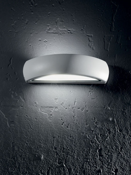 Ideal Lux Επιτοίχια Χελώνα Εξωτερική E27 IP54 33x10x8εκ.