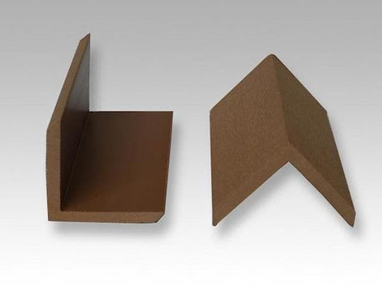 Newplan Deck Ecke für Gartenboden aus WPC 360x4cm 1Stück
