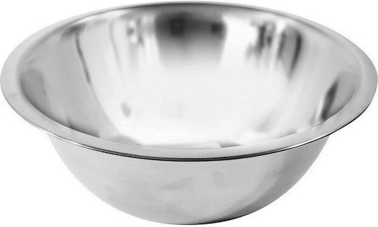 Fackelmann Stainless Steel Mixing Bowl Capacity 1.15lt with Diameter 20cm and Height 7cm.
