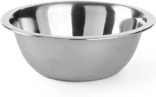 Hendi Stainless Steel Mixing Bowl Capacity 4.75lt with Diameter 30.5cm and Height 11.5cm.