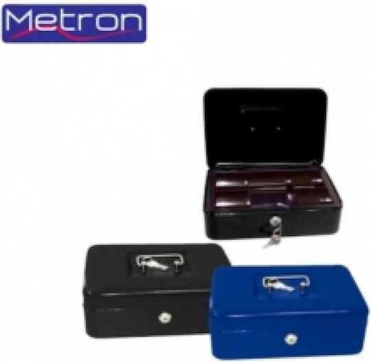 Metron Kassenschrank mit Schloss 333.01.10 333.01.10 Blau