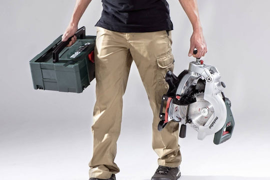 Metabo Ks 216 M Miter Saw Electric with Power 1100W, Cutting Disc Diameter 216mm & Cutting Speed 5000rpm