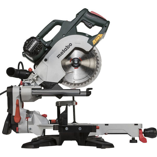 Metabo KGSV 72 Xact Crosscut SAW Фугопила Ток с Мощност 1800W, Диаметър на Диска за Рязане 216мм & Скорост на Рязане 6300обороти в минута
