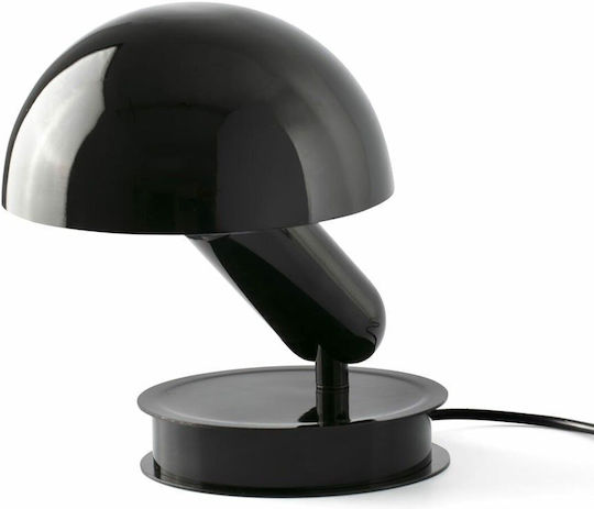 Faro Barcelona Lampă de masă pentru Soclu E27 cu Abajur Negru și Bază