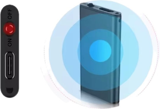 JnN Q1+ Surveillance Bug Audio Recorder Capacity 8GB
