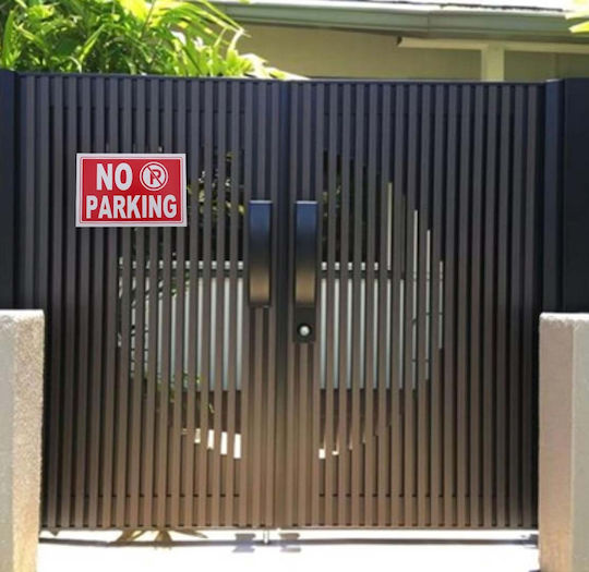 Uncle George Sign Sticker PVC "Prohibition of Parking " Σήμανσης 30x20cm