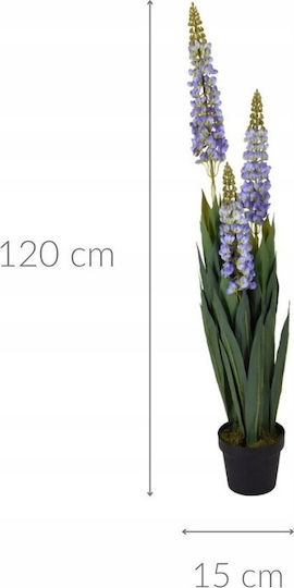 Home Styling Collection Τεχνητό Λούπινο Γλάστρα 120 Εκ