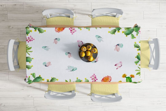Tablecloth 140x220cm Club Cotton Cactus