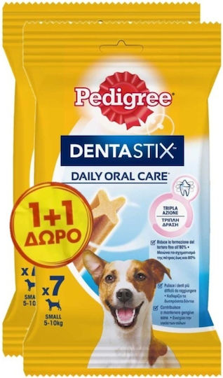 Pedigree Dentastix Daily Oral Λιχουδιά για Σκύλους κατά της Πέτρας & Πλάκας 110gr 7τμχ