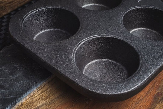 KING Hoff Φόρμα για Cupcakes/Muffins 6τμχ