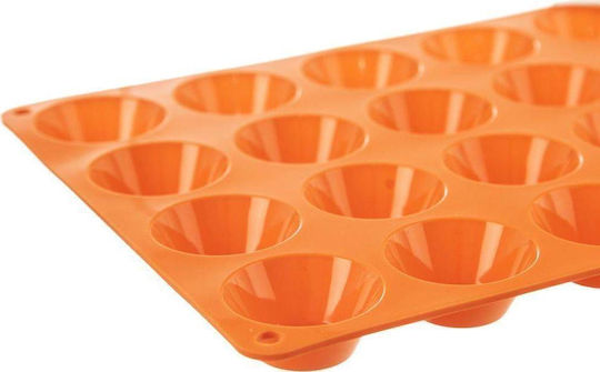 Orion Formă de Patiserie din Silicon 20 Locuri 29x23.5x2buc 20buc