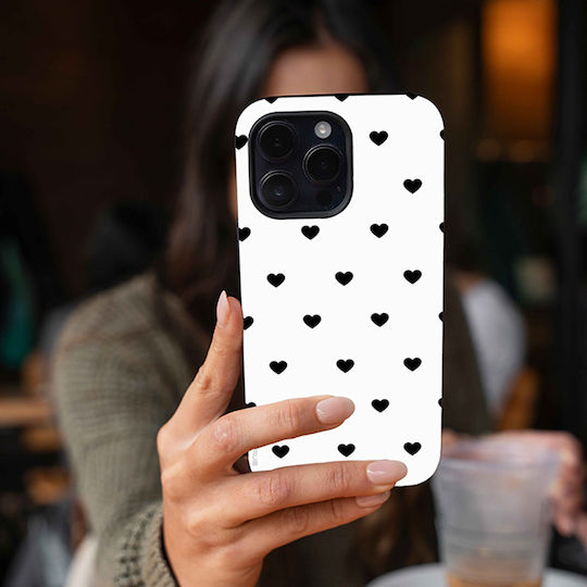 Калъф Sonique Heart Series за Realme 12 5g Realme 12x Бял