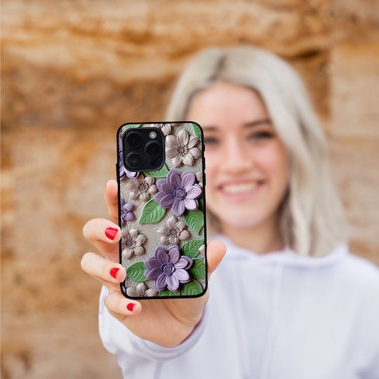 Sonique 3D Flower Series Case for Realme 12 5G Realme 12x Violet