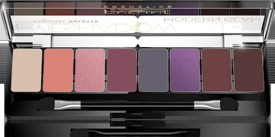 Eveline Eyelidschatten Professionelle Palette Mit Gepressten Lidschatten In Mehrfarbiger Form 9,6g