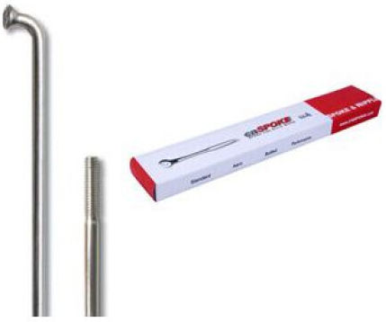 Cn Spoke Spokes Std14 2.0-2.0-2.0 Stainless Steel 282mm Silver + Nipples 144pcs Cn-std282