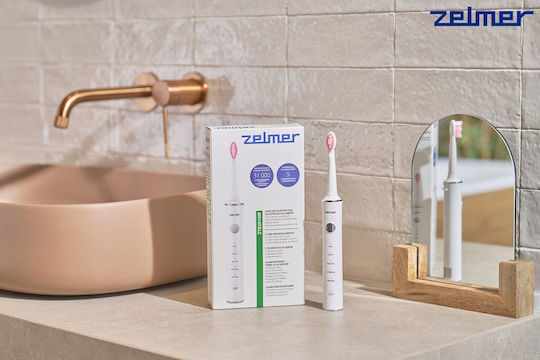 Zelmer Elektrische Zahnbürste ZTB2010W Weiß