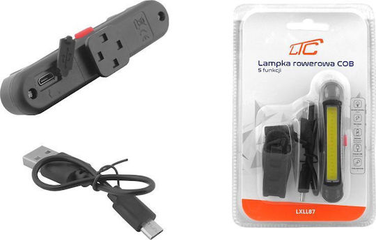 LTC Audio LXLL87 Επαναφορτιζόμενο Σετ Φώτα Ποδηλάτου