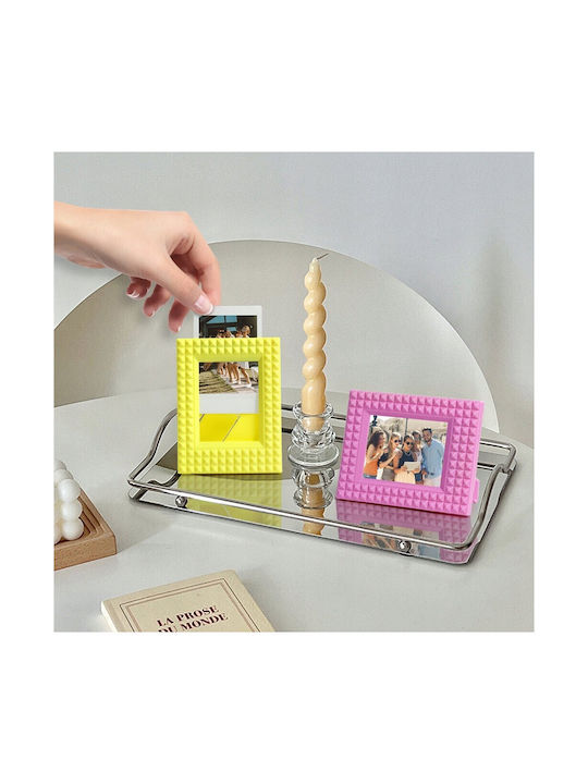 Fuji Fujifilm Instax Mini Photo Frame Stand 99 40 12 11 9 7 Liplay Evo Yellow
