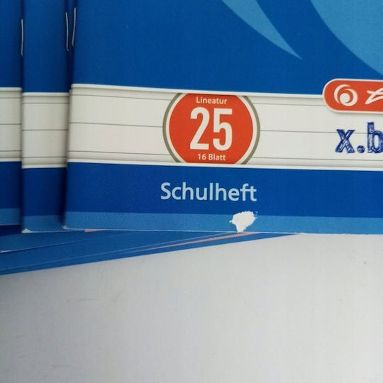 Herlitz Carnet Cu dungi Albastru