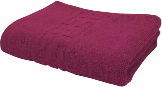 Pucioasa Prosop De Hotel Pentru Față 90x50cm Burgundy Greutate 500gsm