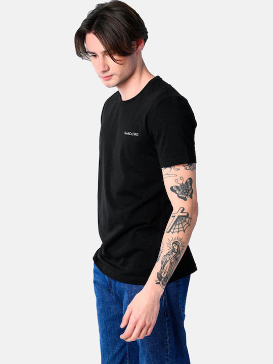 T-shirt Μαυρο