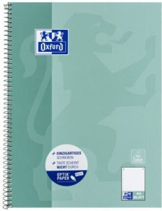 Oxford Notebook 80 Sheets A4 Blue