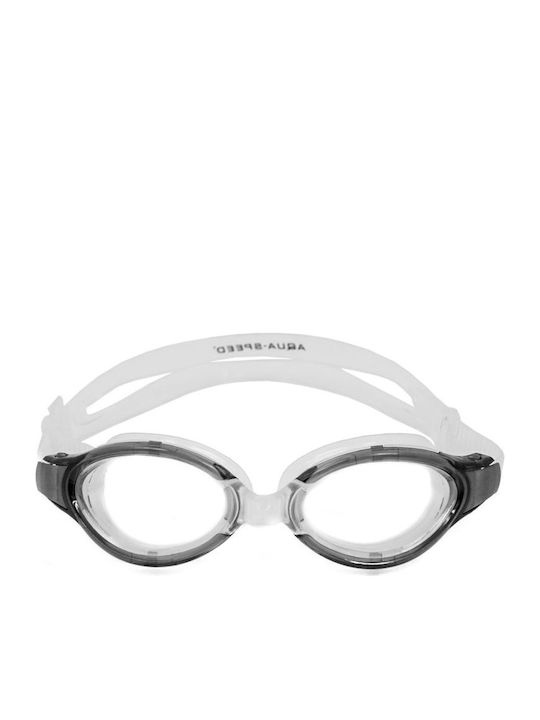 Aquaspeed Triton Ochelari de Înot Adulți cu Lentile Anti-aburire Negru