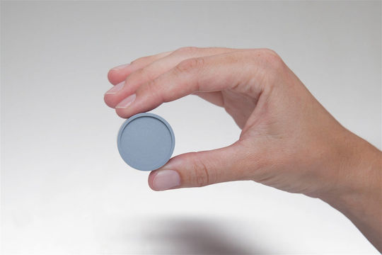 Maul Industrieller Runder Magnet 29mm 10 Stück Grau