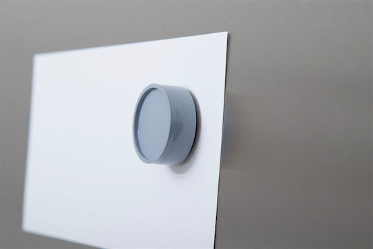 Maul Industrieller Runder Magnet 29mm 10 Stück Grau