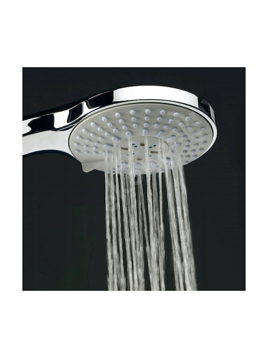 Ideal Standard Set Mischer & Duschkopf für Wandmontage für Dusche Silber