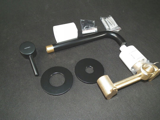 Omnires Set Mixer & Alimentare Îngropată pentru Lavabo