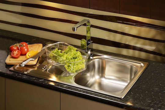 Deante ZEX 0113 Ένθετος Inox με Μπαταρία Μ43.5xΠ78cm Ασημί