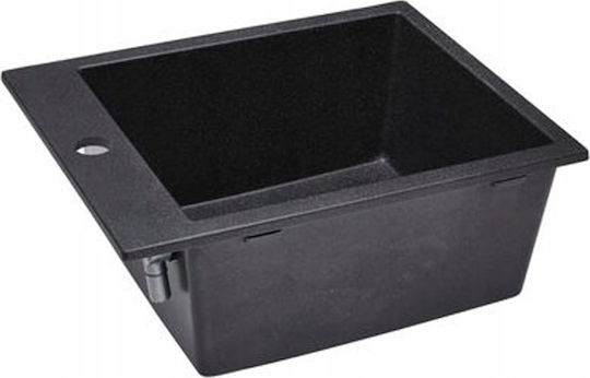 Laveo Ένθετος από Συνθετικό Γρανίτη Μ48xΠ39cm Μαύρος Laveo Ένθετος από Συνθετικό Γρανίτη Μ48xΠ39cm Μαύρος