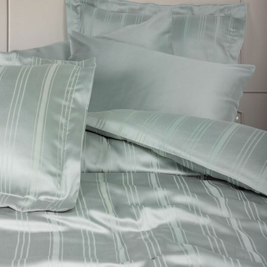 Cotton Box Σετ Διπλή 200x220cm Mint Green