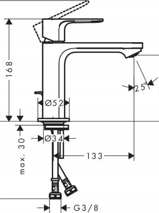 Hansgrohe Amestecare Robinet Chiuvetă