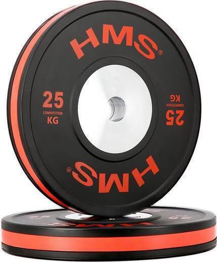 HMS Set Discuri Cauciucate 8buc Greutate Totală 140kg Ø51mm