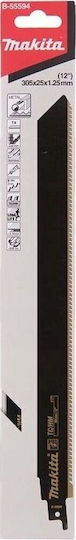 Makita Makita Reciprocating Saw Blade Tc Hm 305x1.25mm Metal Cast Iron Stainless Steel