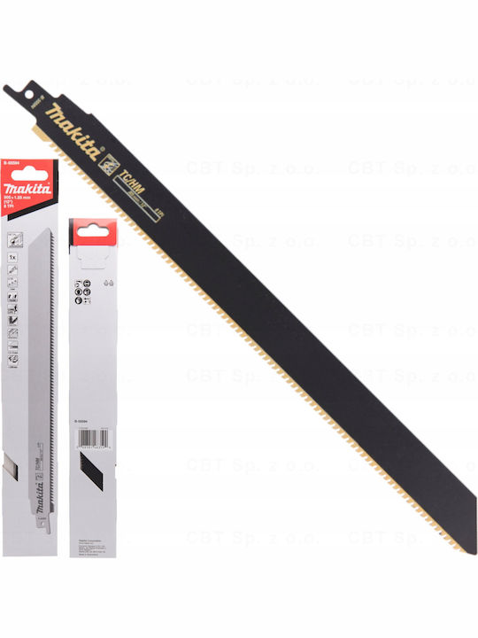 Makita Makita Reciprocating Saw Blade Tc Hm 305x1.25mm Metal Cast Iron Stainless Steel