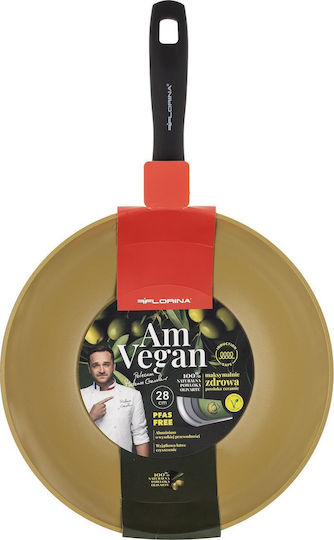 Florina Amvegan Wok από Αλουμίνιο με Αντικολλητική Επίστρωση 28cm