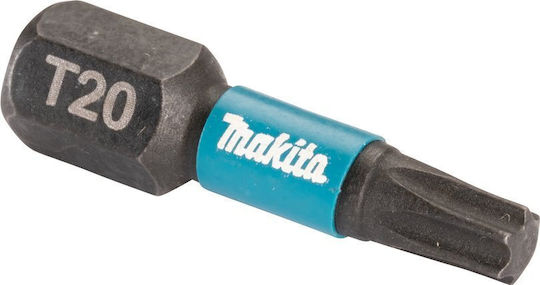 Makita Makita Screwdriver Bit T20-25mm 25pcs Impact Black