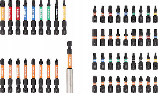 Bahco Impact Bits Set 54pcs