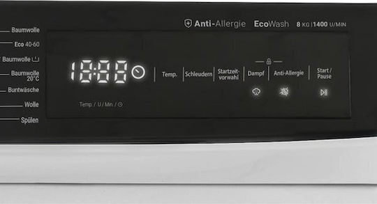 Daewoo Πλυντήριο Ρούχων 8kg 1300 Στροφών WM814TTWA1DE