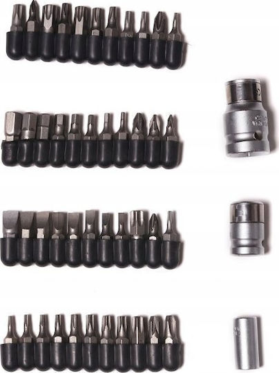 JCB Hexagon Sockets with Frame Host 1/2" 3/8" 1/4" Diameter 1/2" 3/8" 1/4"