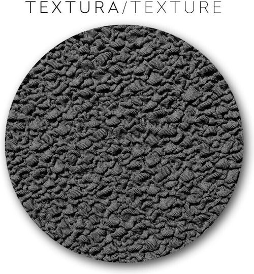 Eysa Roc Ελαστικό Κάλυμμα Τετραθέσιου Καναπέ C/16 Dark Gray 210εκ.