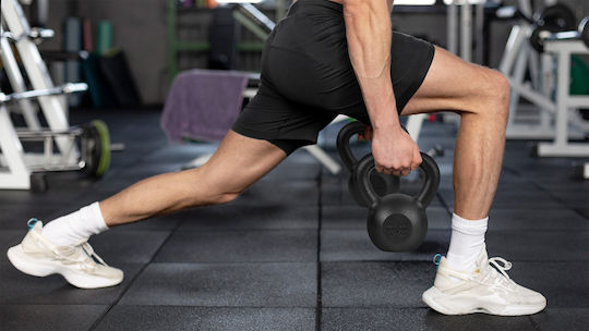 Kettlebell din fontă de 20 kg Rebel Active