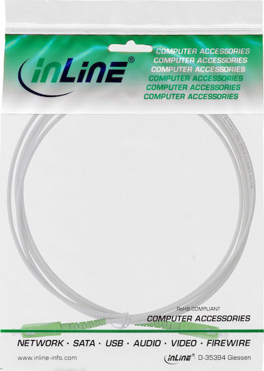 InLine InLine Netzwerkkabel Optische Faser 5m Weiß
