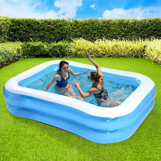 Vilde Παιδική Πισίνα PVC 836lt Φουσκωτή 245x150x43εκ. Μπλε
