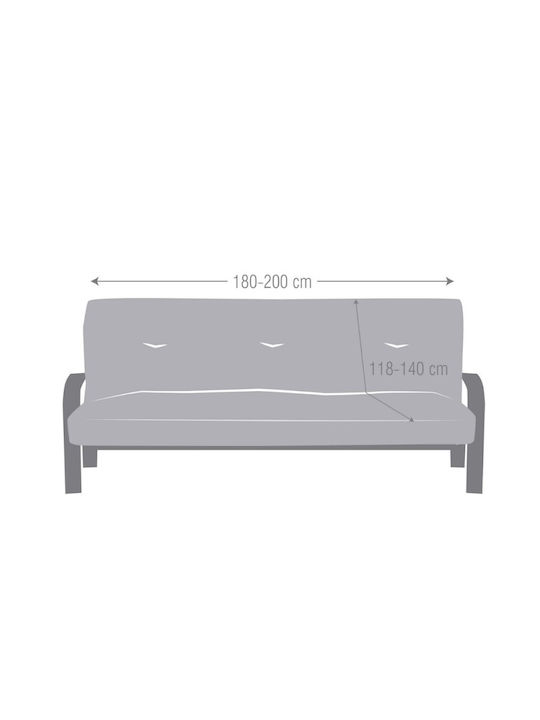 Eysa Iria Husă Elastică Canapea reclinabilă C/17 Brown 200εκ. 1buc F7381717CC