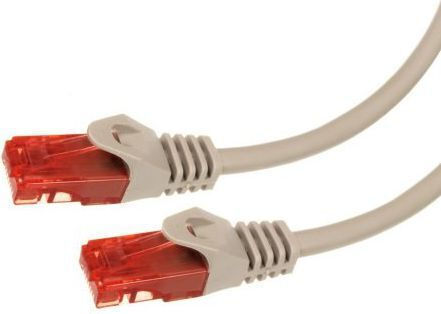 Maclean Energy U/UTP Cat.6 (Gigabit) Καλώδιο Δικτύου Ethernet 3m Γκρι